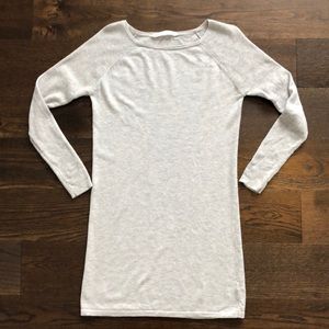 Athleta Gray Sweater Dress